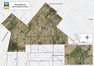 Carte photo St-Nazaire d'Acton